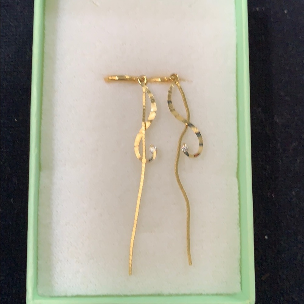 Treble Clef Earrings
